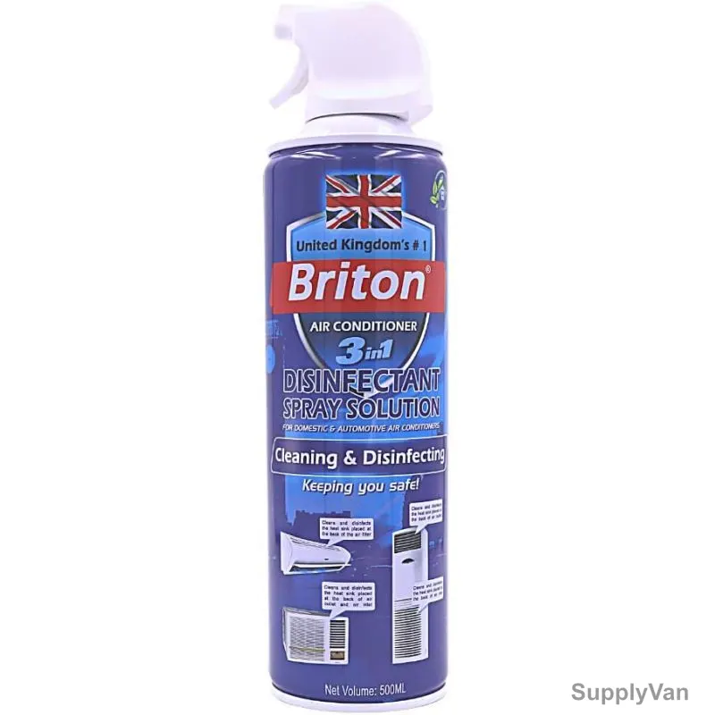 Briton 3 in 1 Disinfectant Spray Solution, BR-DSS, 500ML