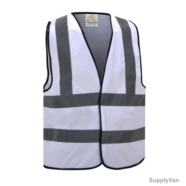 Empiral Safety Vest, E108083307, Glitter, White, 4XL — image 1