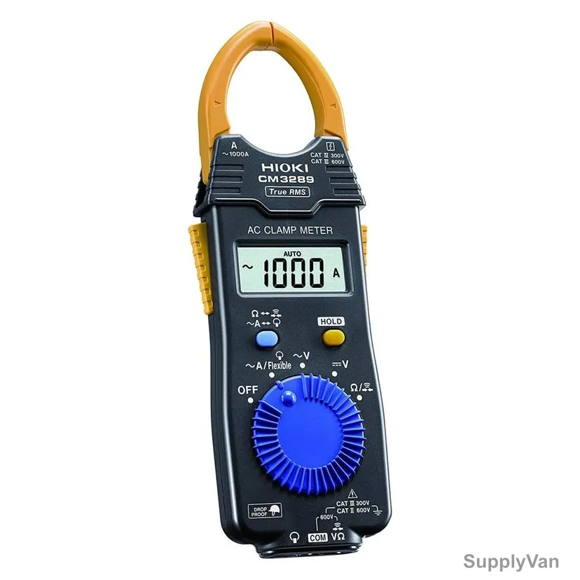 Hioki AC Digital Clamp Meter, CM3289, 600V, 1000A — image 1