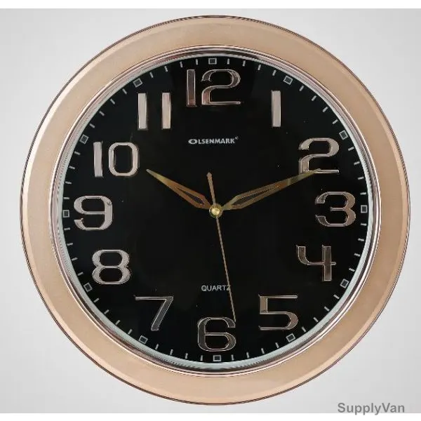Olsenmark Wall Clock, OMWC1778, Gold