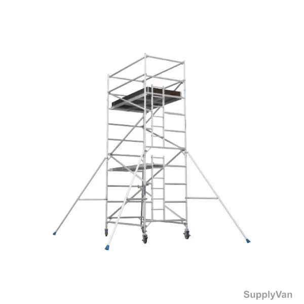 Topman Mobile Wide Scaffolding, AMWS7, Aluminium, 7 Mtrs, 225 Kg Loading Capacity