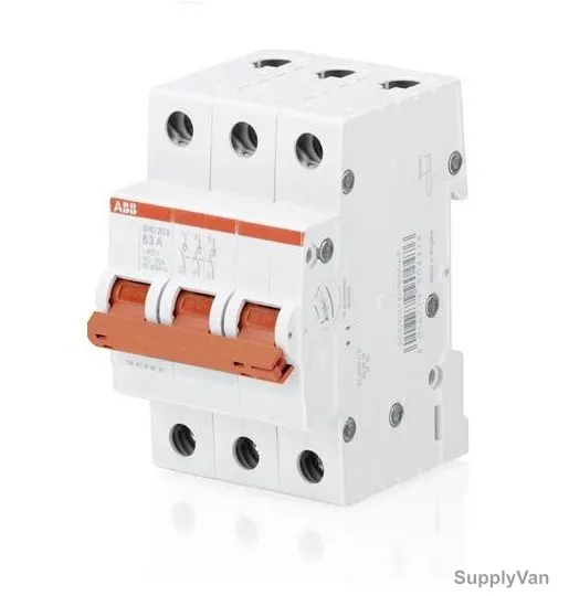 Abb Switch Disconnector, SHD203-40, 3P, 40A
