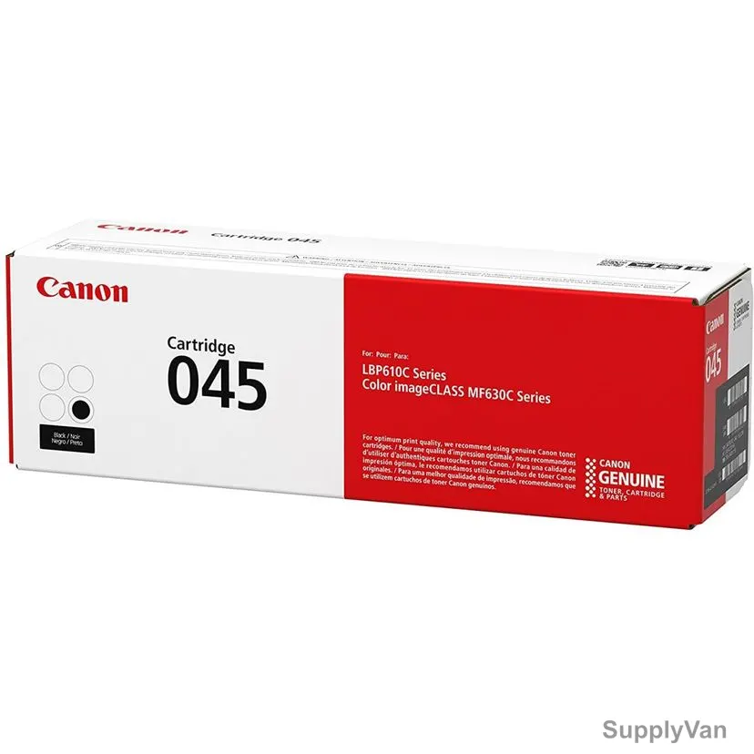 Canon Original Toner Cartridge, CRG045BK, 1400 Pages, Black — image 1