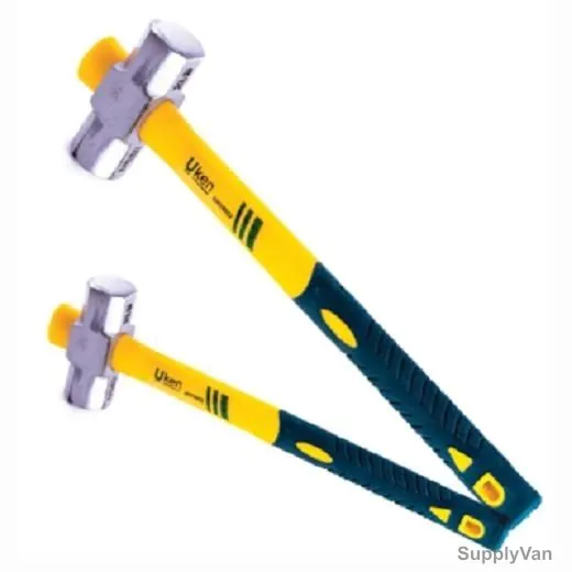 Uken Sledge Hammer, UH18006, High Grip, Carbon Steel, TPR/Fiber, 6lb Head