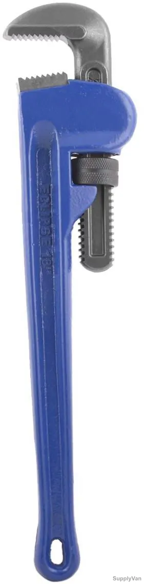 Eclipse Leader Pipe Wrench, EPW18L, Steel, 63MM Jaw Capacity, 18 Inch Length