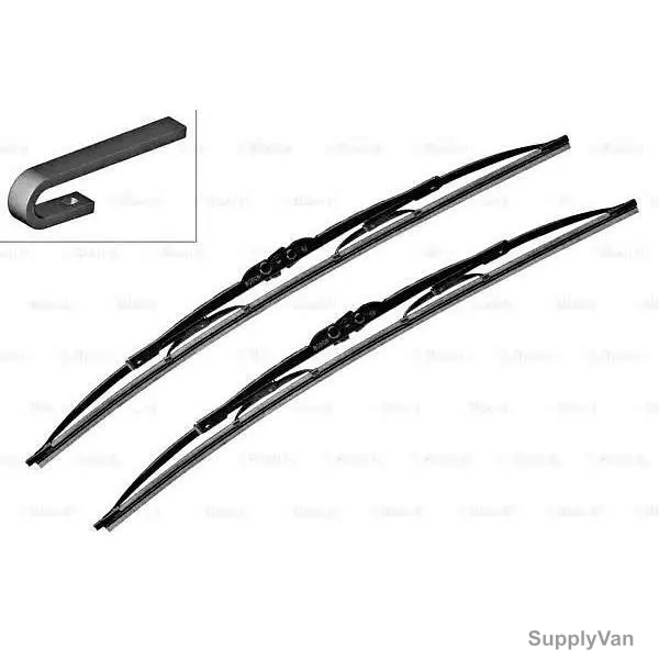Bosch Windshield Wiper Blade, 3397118505, Aerotwin, 18/18 Inch, Black, 2 Pcs/Set