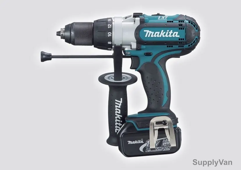 Makita Cordless Hammer Driver Drill, DHP451RME, 18V, 0-1700 RPM