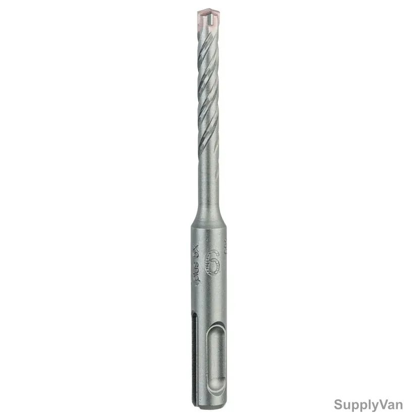 Bosch SDS Plus-5X Hammer Drill Bit, 2608836604, 4MM Dia x 110MM Length, 5 Pcs/Pack
