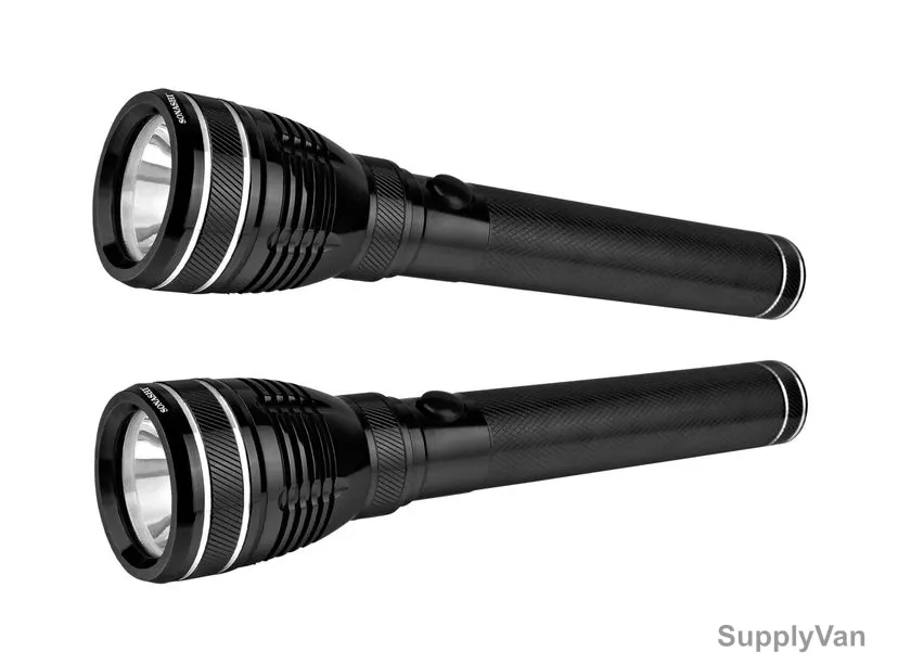 Sonashi Rechargeable LED Torch, SLT-1012, SLT Series, Aluminium