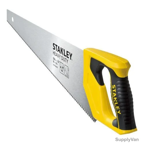 Stanley Heavy Duty Handsaw, STHT20376-LA, 550MM, Yellow/Silver
