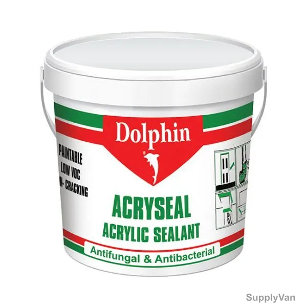 Dolphin Acryseal Acrylic Sealant, 20Kg