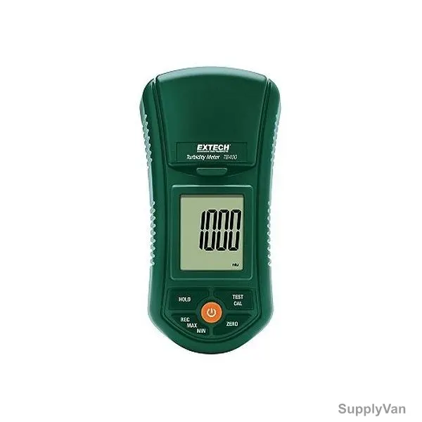 Extech Portable Turbidity Meter, TB400, 0 to 1000 NTU, Green