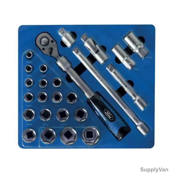 Ford Socket Set, FMT-027, 25PCS