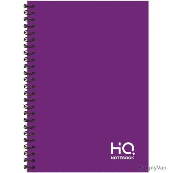 Navneet Case Wiro Notebook, NAV85510, A4, 80 Sheets, Purple — image 1