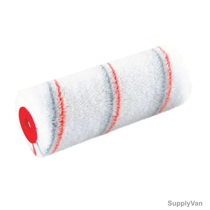 Beorol Paint Roller Cover, VMSCR238, Master Classic, White and Red