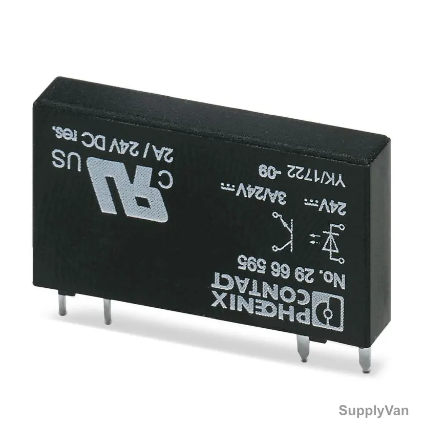 Phoenix Contact Plug-In Miniature Solid State Relay, 2966595, 1 NO, 24VDC, 7mA — image 1