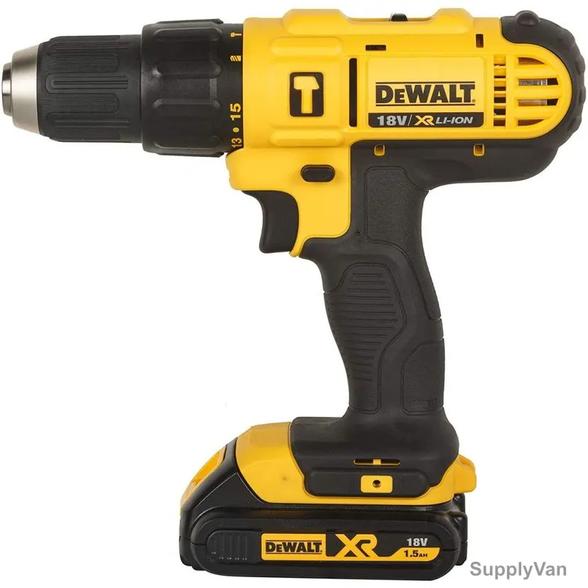Dewalt Hammer Drill Driver, DCD776S2, 18V, 300W