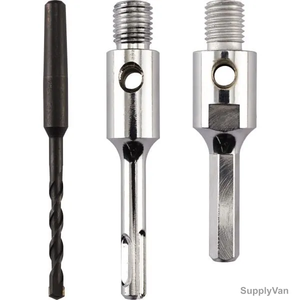 Klingspor Hex Adapter With Centre Drill Bit, ADS200, 115MM