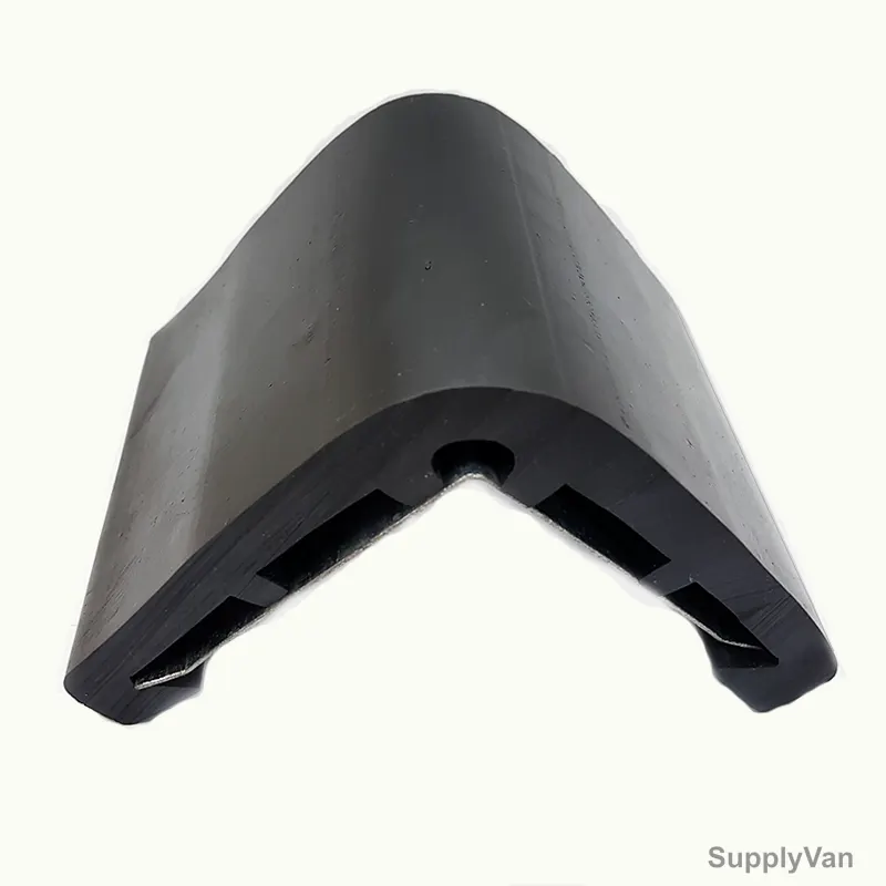 Bulwark Rubber Corner Guard With Clip, 100 x 100MM — image 1