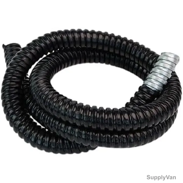 Cavil Flexible Conduit Pipe, C-FCP20-15-UTH, Alloy Steel, 20CM Dia x 15 Mtrs Length, PVC Coated — image 1