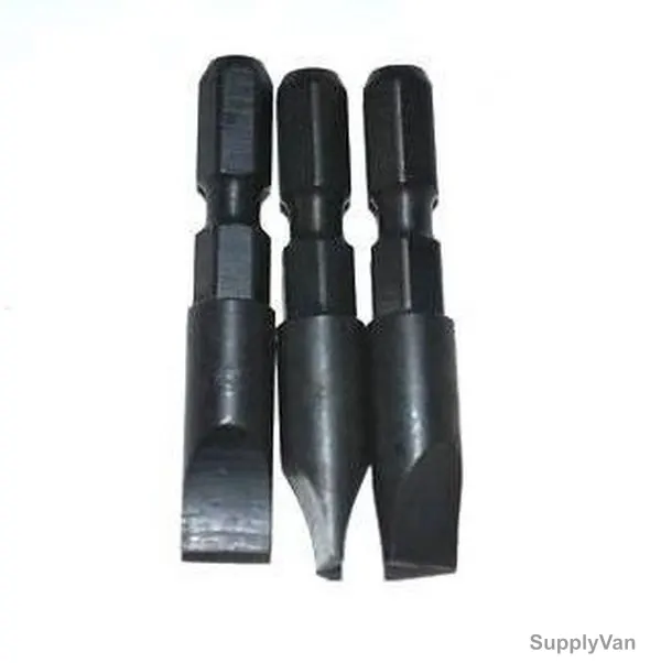 Makita Screwdriver Bit, 798303-1, 52MM, Slotted, PK3