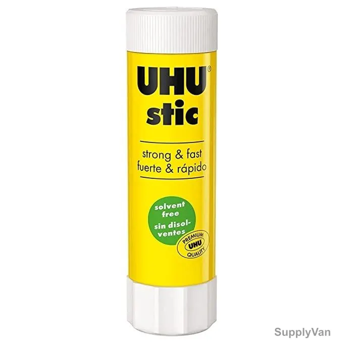Uhu Glue Stick, 40267708, 40GM, Clear