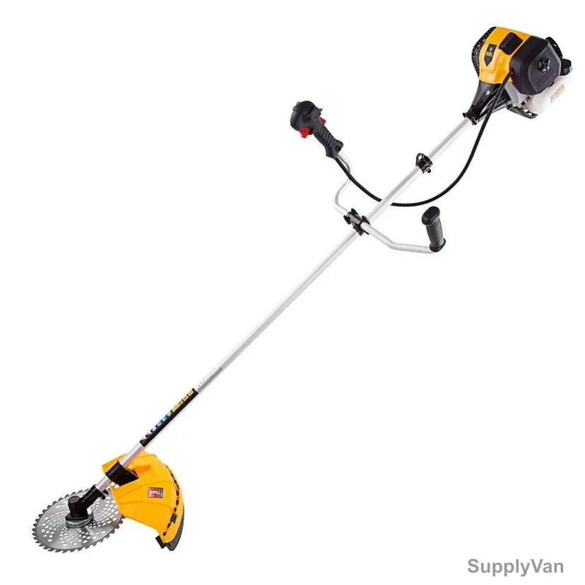 Denzel Gasoline Trimmer With One-Piece Rod, DGT-330, 2-Stroke, 1.8 HP, 33CC, 255-420MM Cutting Width