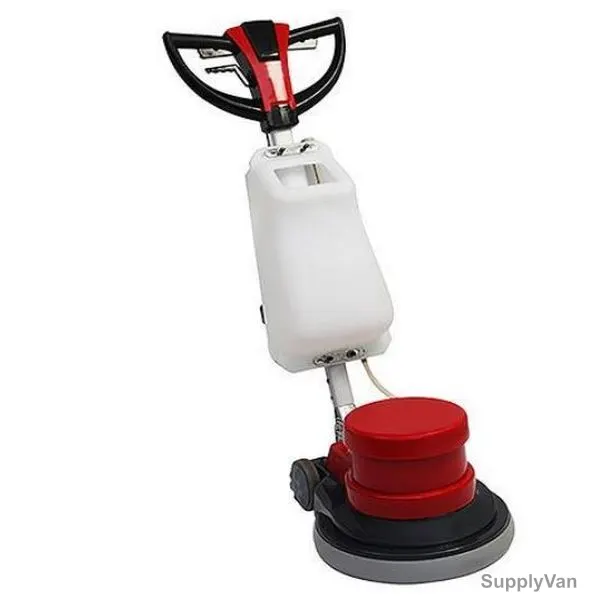 Ecostar Single Disc Scrubber Machine, CB-H430, 1100W, 17 Inch Base Dia, 175 RPM, Red/White