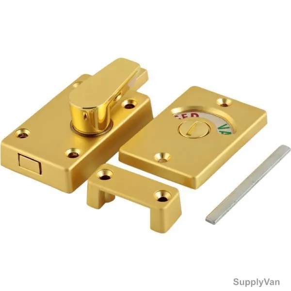 ACS UNO Bathroom Indicator Bolt, Gold