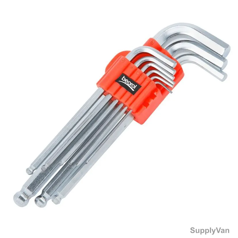 Beorol Ball End Hex Key Set, SIK9, 9 Pcs/Set