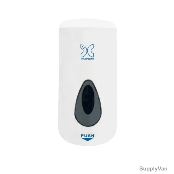 Intercare Liquid Soap Dispenser Direct Fill, 1 Ltr, White