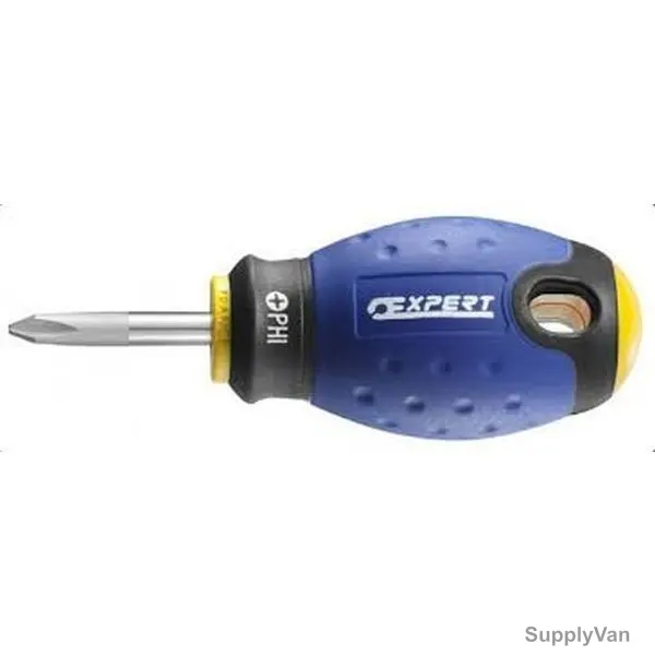 Expert Stubby Screwdriver, E165406, PH1x30MM