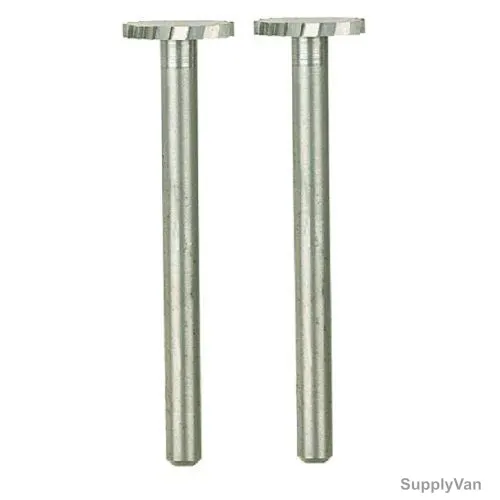 Proxxon Tungsten Milling Bit, 28727, 10MM Disc, 2 Pcs/Pack