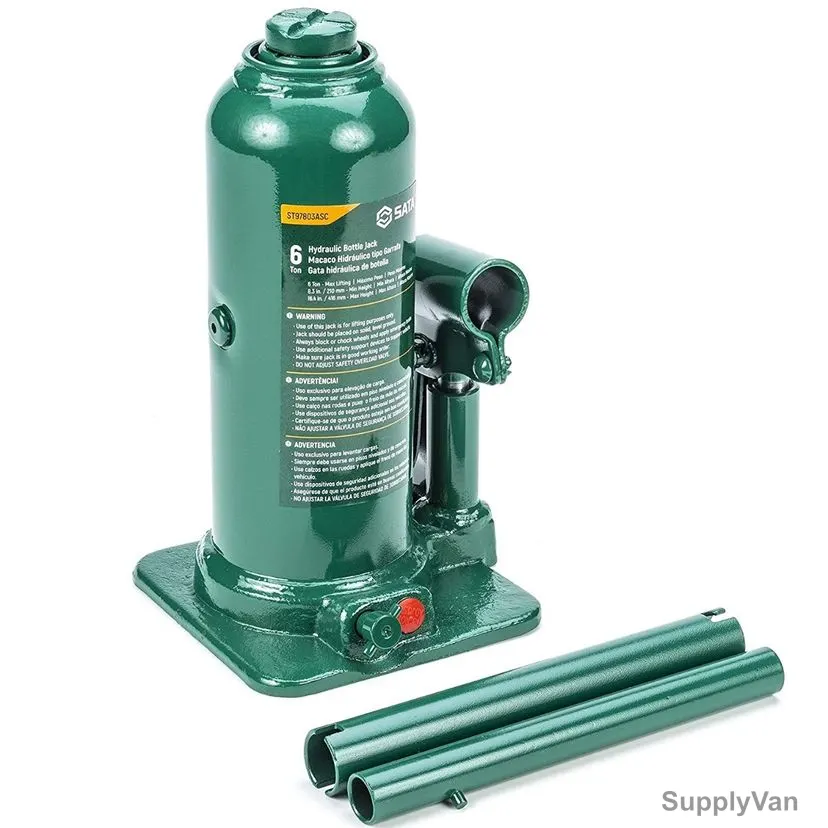Sata Hydraulic Bottle Jack, 97803, 6 Ton — image 1