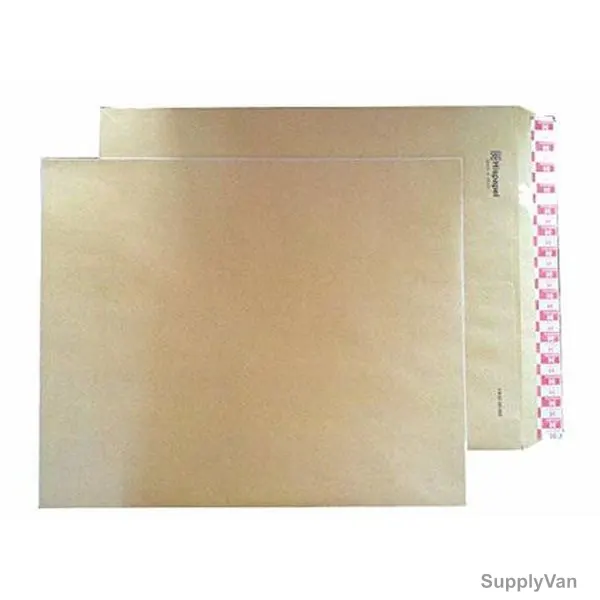 Hispapel Manila Business Envelope, Paper, 100 GSM, 450 x 367MM, Brown, 10 Pcs/Pack