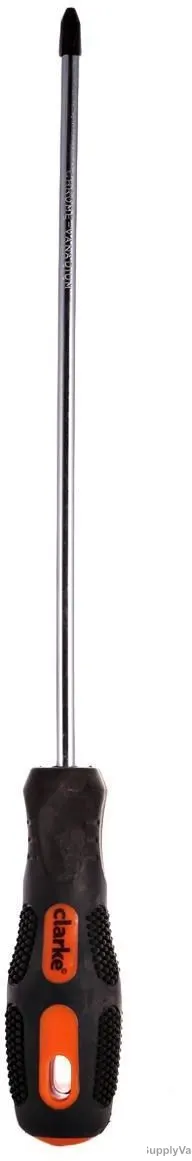 Clarke Fiberglass Handle Philips Screw Driver, SDP10FC
