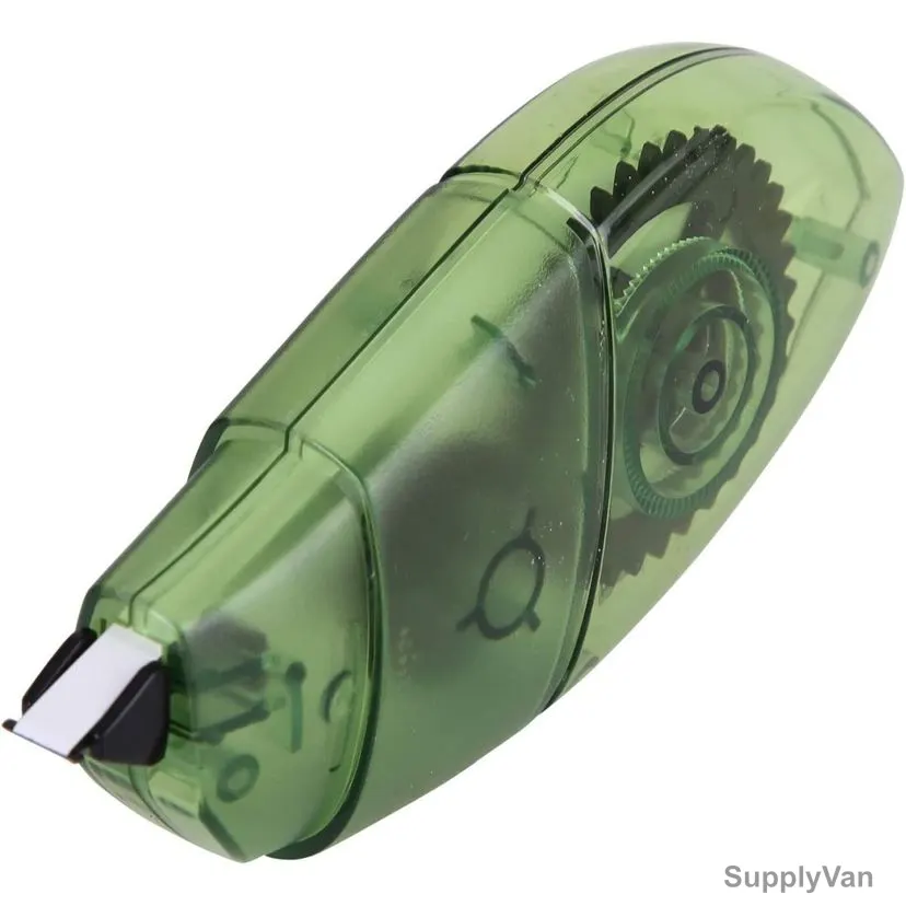 Deli Correction Tape, EH21201, 5MM Width x 5 Mtrs Length, Green