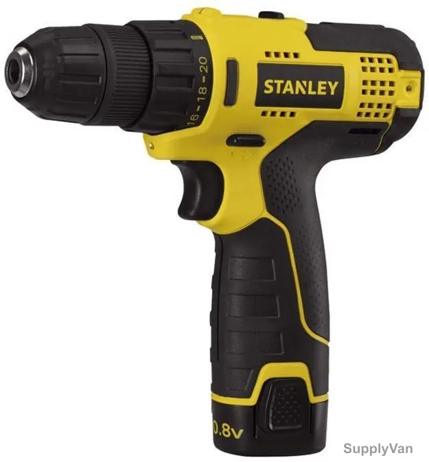 Stanley Cordless Compact Drill, STCD1081B2-B5
