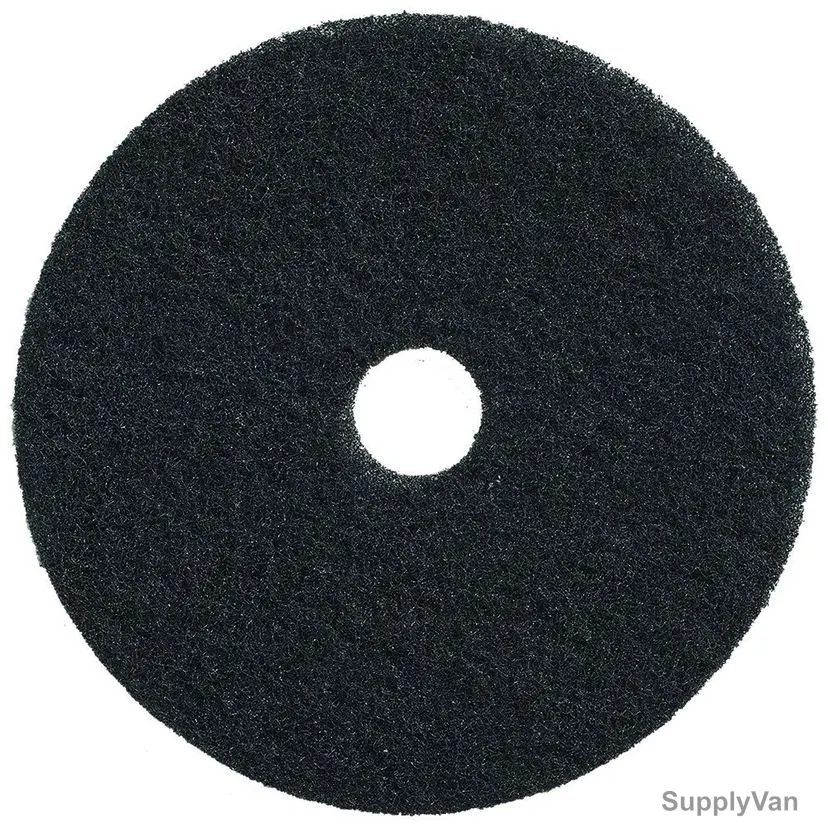 Norton Floor Pad, 66261054227, 17 Inch, Black, 5 Pcs/Pack — image 1