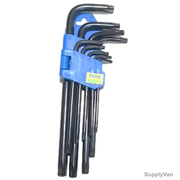 Tata Agrico Torex Key Set, TKSN01, Chrome Vanadium, 9 Pcs/Set