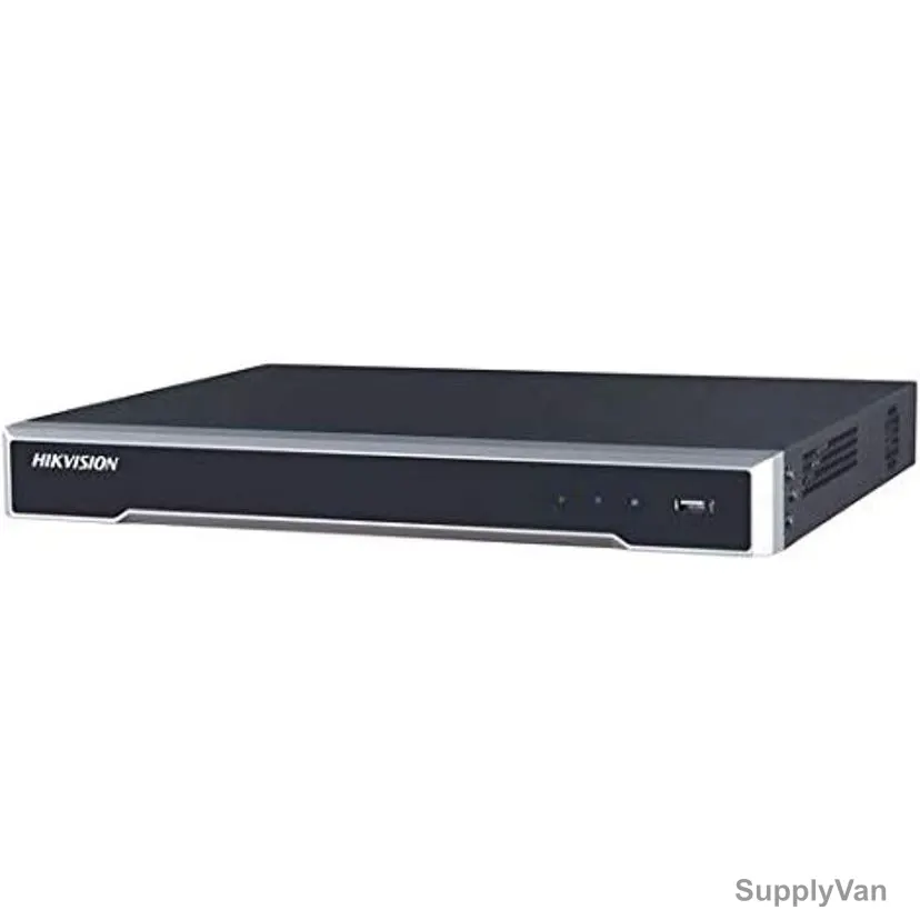 HikVision Plug and Play Network Video Recorder, DS-7608NI-K2-8P, 4K, 8 Inch, 12 TB Storage Capacity