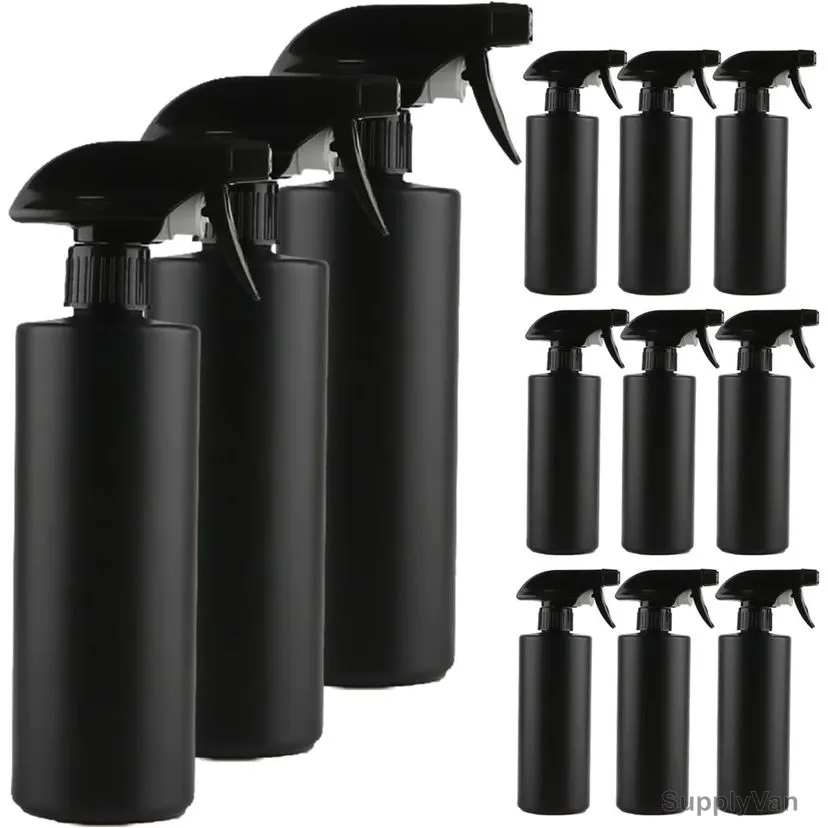 Swish Super Heavy Duty Spray Bottle, HDPE, 500ML, Black, 12 Pcs/Pack — image 1