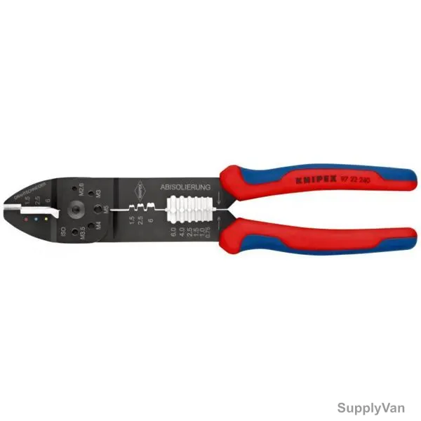 Knipex Crimping Plier, 9722240, 240MM — image 1