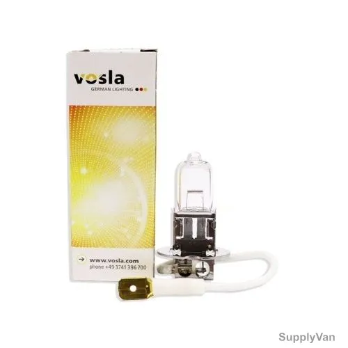 Vosla Miniature Halogen Bulb, V-28321, H3, 55W