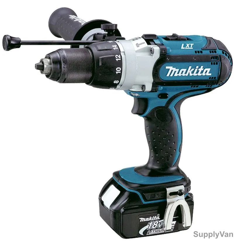 Makita Cordless Hammer Drill, DHP451RTJ, 13MM, 18V — image 1