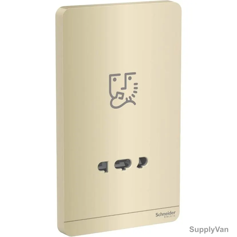 Schneider Electric Shaver Socket, E83T727V-WG, AvatarOn, 240VAC, Wine Gold