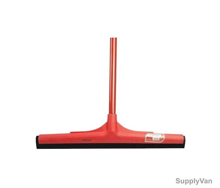 Britemax Floor Wiper W/ Stick, FW-500, 35CM, Red