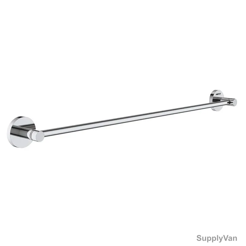 Novex Wall Mounted Towel Bar, NSBF-3011, Stainless Steel, 60CM Length, Silver Finish — image 1