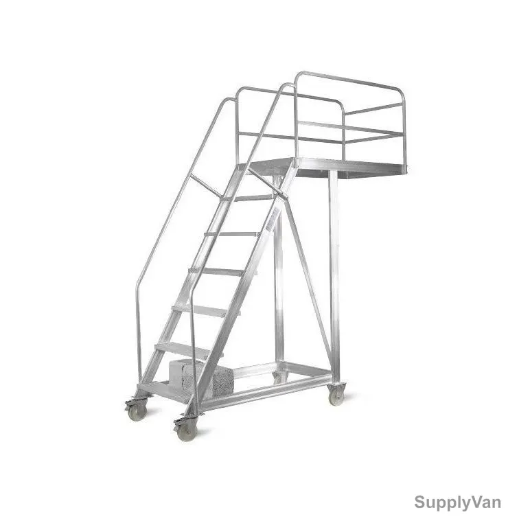 Topman Cantilever Staircase Ladder, CSAL16, Aluminium, 15+1 Steps