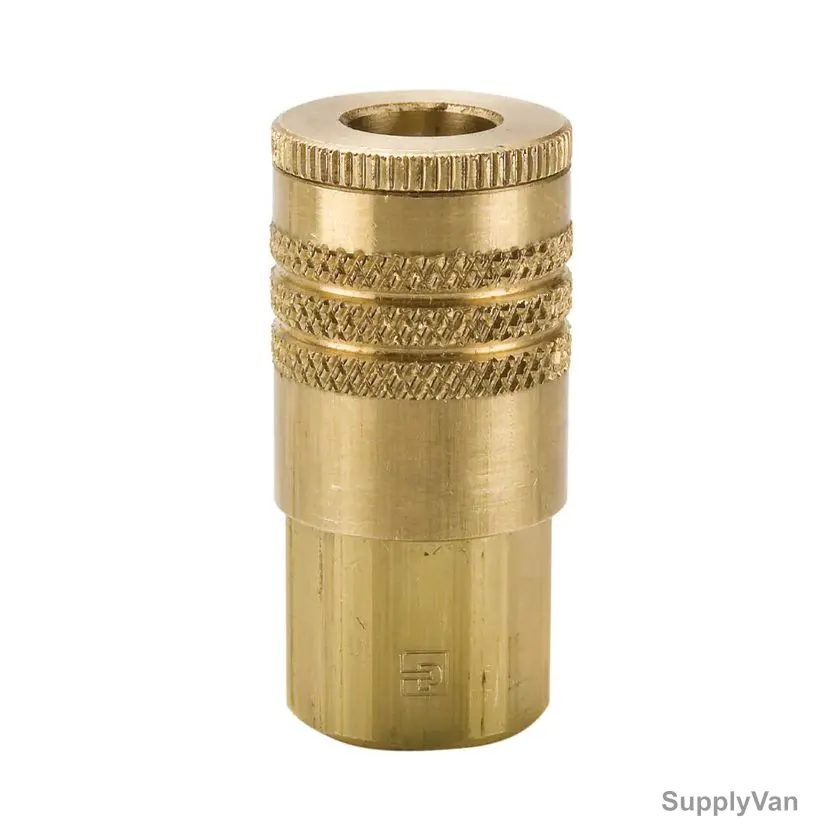Parker Quick Connect Air Coupling, B53, 50 Series, Brass, 1/4 Inch FNPT, 300 PSI